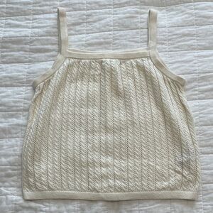 Gap Pointelle Knit Tank